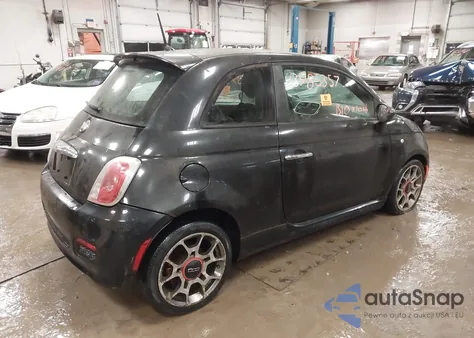 2013 Fiat 500 Sport from USA, damaged, VIN 3C3CFFBR2DT686307